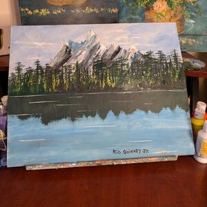 Mountain Landscape Canvas Art